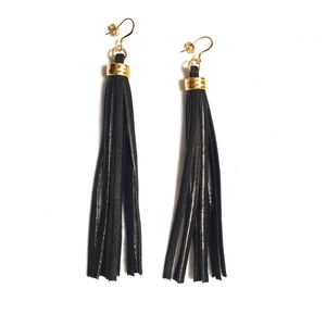 Stirrup 2.1 earrings gold tone by Delphine Pontvieux