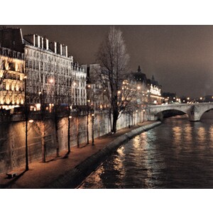"Seine at Night" by zeny cieslikowski