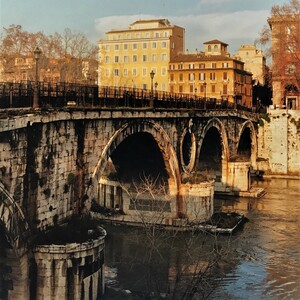 "Bridge, Rome" by zeny cieslikowski