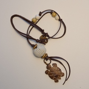 Turtle Pendant Necklace by Susan Paolilli