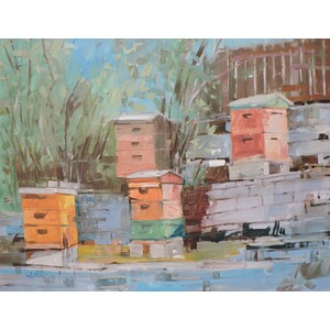 Small bee hives