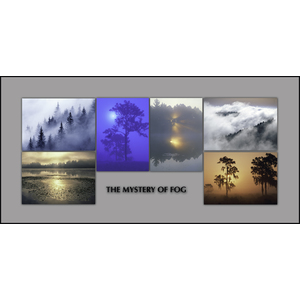 Set of 6 notecards titled:  Mystery of Fog by Ron Mellott