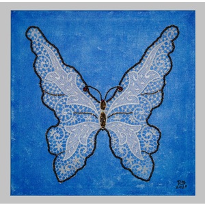 Small butterfly blue