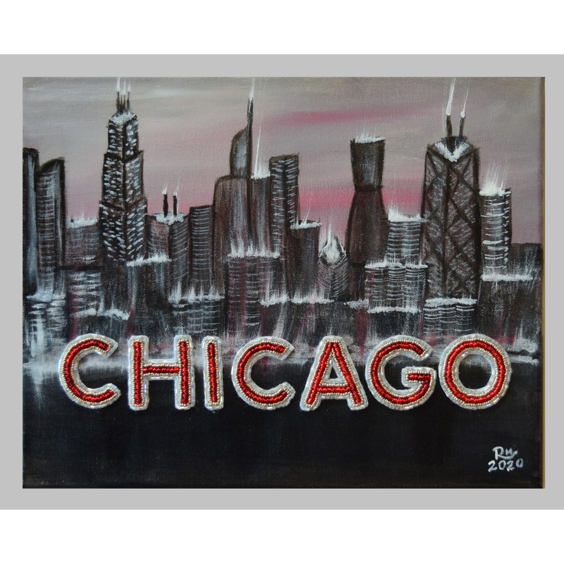 Chicago Skyline_2 by Renata Maliszewski