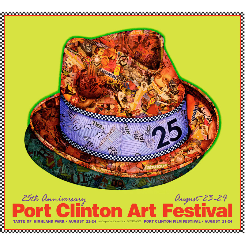 2008 Port Clinton Festival Poster by Amdur Productions