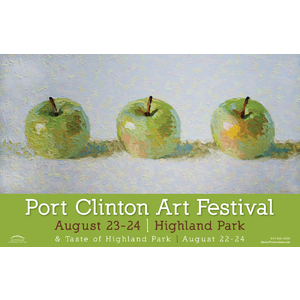 2014 Port Clinton Poster by Amdur Productions