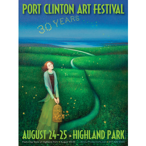 2013 Port Clinton Festival Poster by Amdur Productions