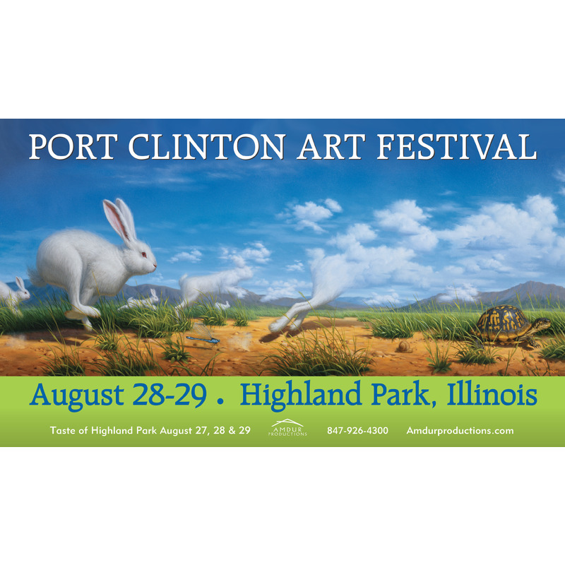 2010 Port Clinton Festival Poster by Amdur Productions