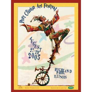 2005 Port Clinton Festival Poster by Amdur Productions