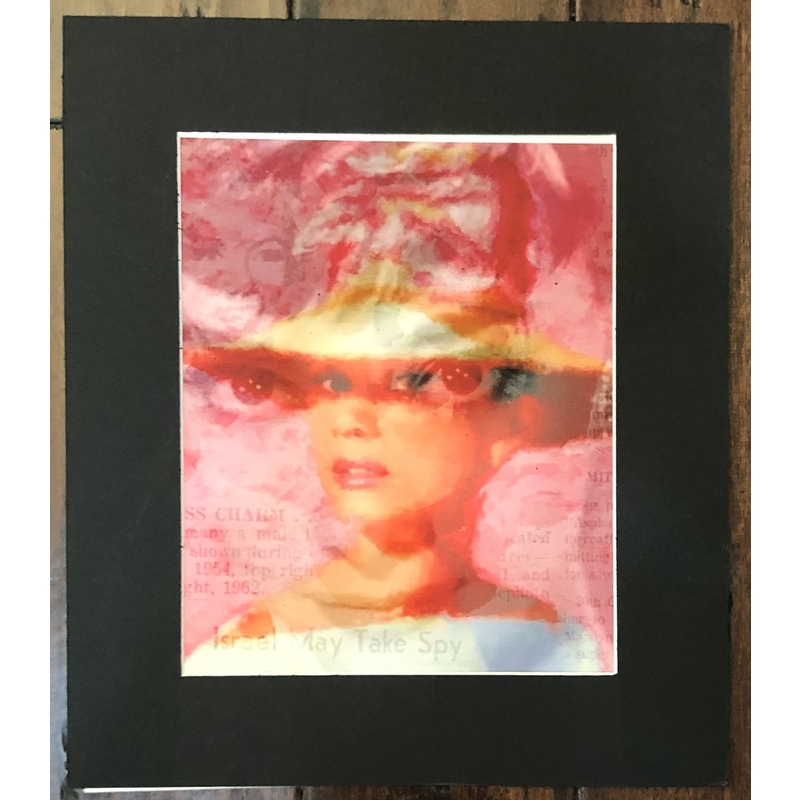 Hepburn in Pink by Leah Devora 