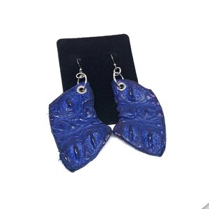 Crocodile Earrings - Assorted Colors by Delphine Pontvieux