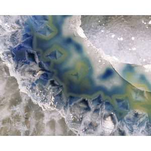 Blue Geode by Ron Mellott