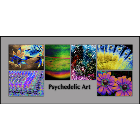 Medium psychedelic art notecard set eventeny
