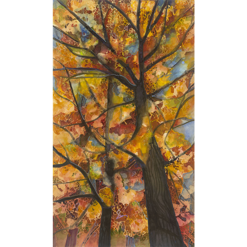 Tall Oaks I (30 x 36 Original Sold)See edition for print sizes by Anne Hanley