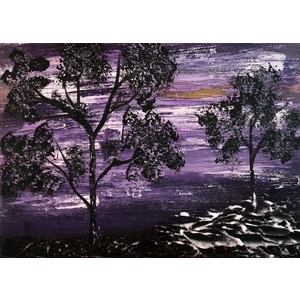 Purple Sky by Patricia Cobo