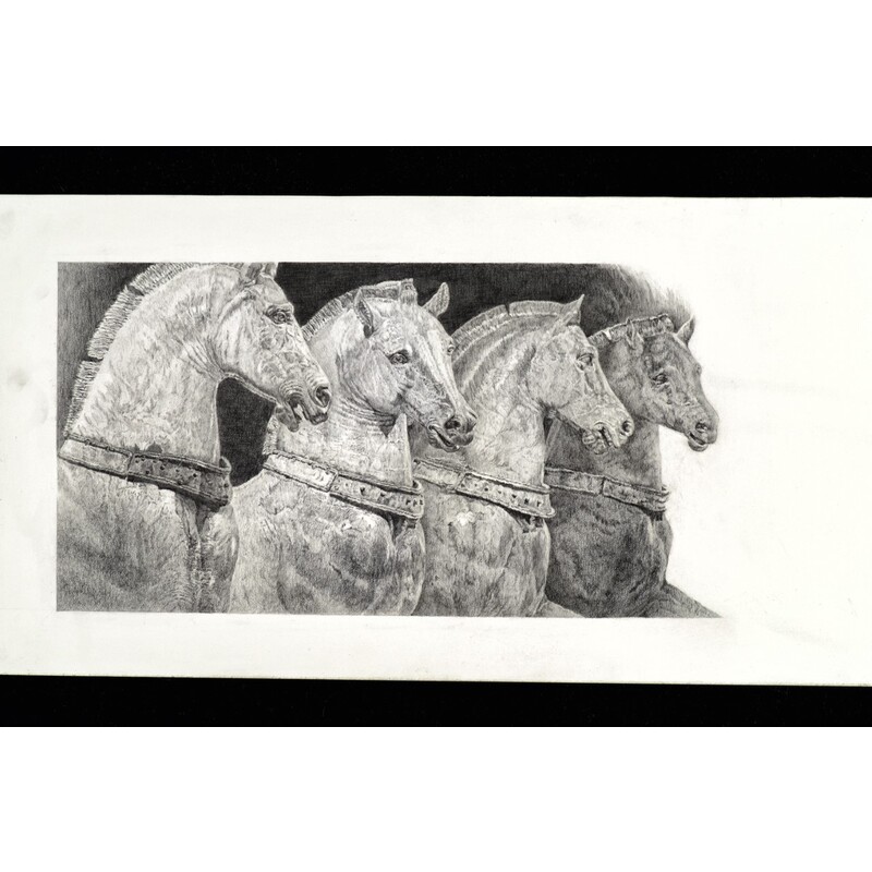 The Four Horses of St. Mark by Marilyn Cuellar