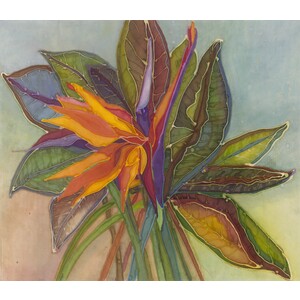  Bird of Paradise original sold giclees available by Anne Hanley