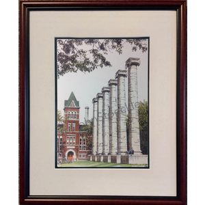 University of Missouri Columns  by John Stoeckley