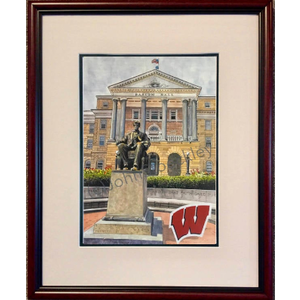 University of Wisconsin, Bascom Hall by John Stoeckley