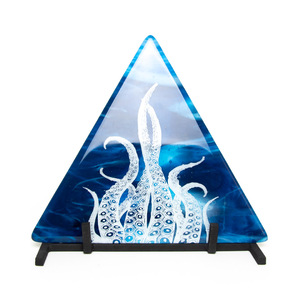 Kraken Pyramid by Dana of Meraki Glass Art