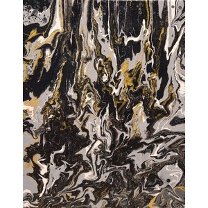 Black and Gold - 16x20 by Dan Henery