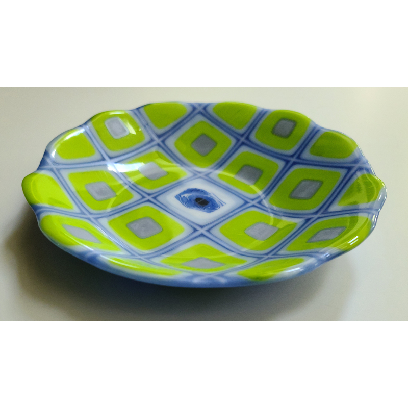 # 8-8-2022-A Periwinkle Green Bowl by Michelle Rial