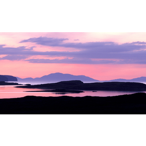 Loch Dunvegan Sunset by Ron Mellott