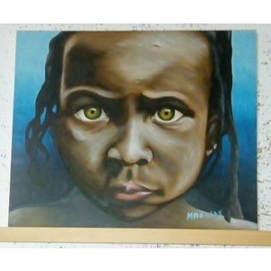 Child from Africa by Sotiris Belias