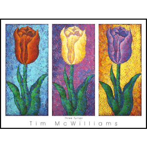 Three Tulips by Tim Mcwilliams