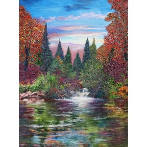 Conifer Creek by Kenneth Halvorsen