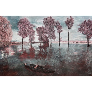 Lilac Lake by Kenneth Halvorsen