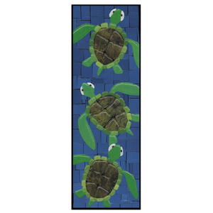 Sea Turtle Trio by Brenda Flynn