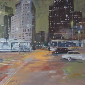 Night in the City 005 by Richard Szkutnik
