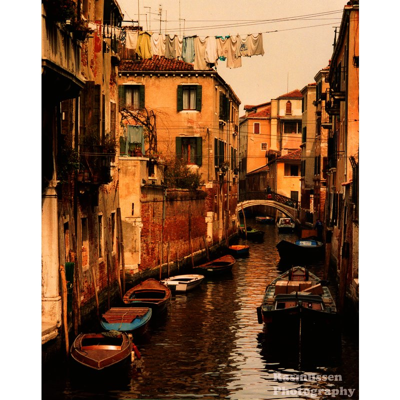 Venetian Laundry by James Rasmussen