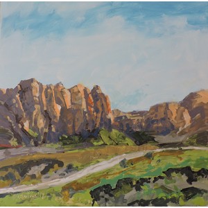Canyon Ranch Road by Richard Szkutnik