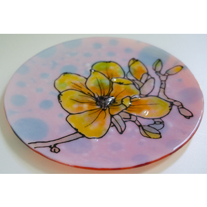 #1057 Magnolia Plate by Michelle Rial