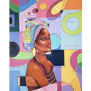  'African Beauty'(Sisi Oge II)  by MOSES OKPEYOWA