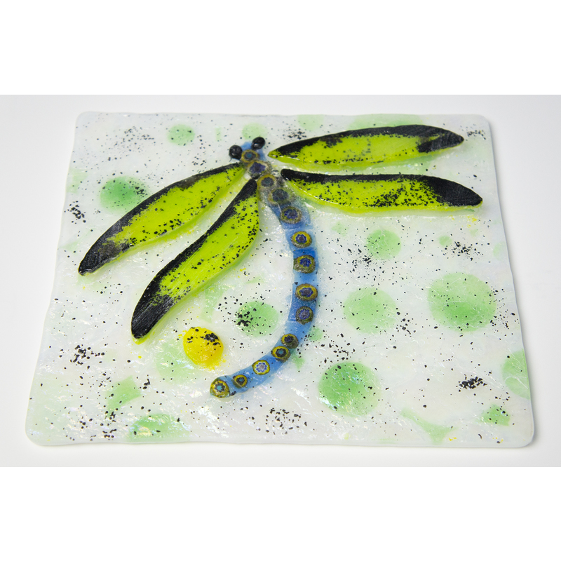 #1131B Dragonfly 1 Tile by Michelle Rial