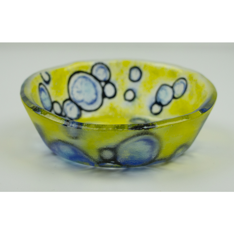 #1119 Bubbles Small Bowl by Michelle Rial