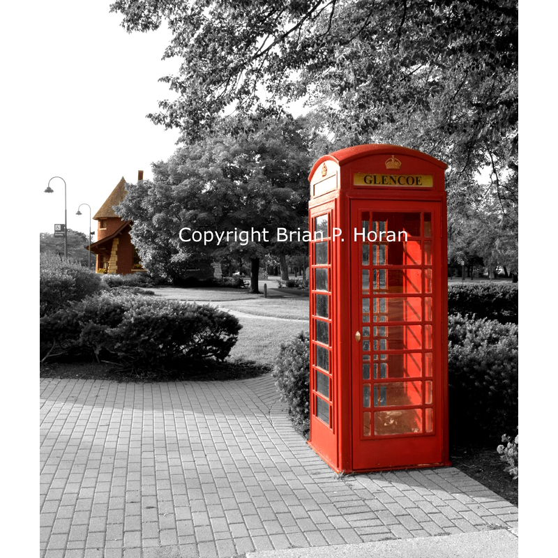 Olde English Phone Booth by Brian Horan