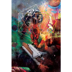 Boom Boom Space Print Only  by Eric Lee