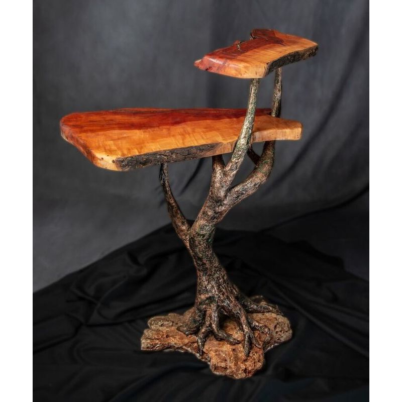 Dancing Table Tree,2 tier by Wayne Trinklein