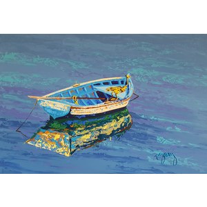 Rustic Rowboat  by Patrick Sweeney