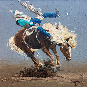 Cowboy Blue  by Patrick Sweeney