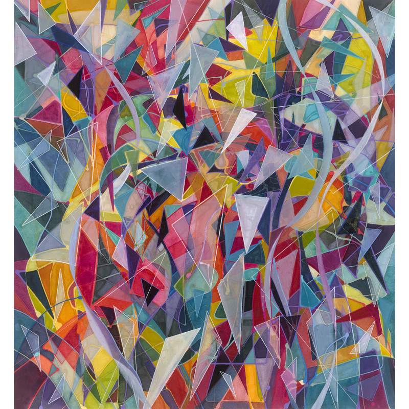 "Kite Strings" (40 x 45" Original Sold) See edition for print sizes by Anne Hanley