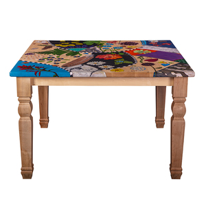 Colors of Nature Dining Table by Denna Arnold