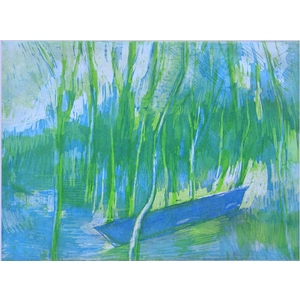 The Blue Canoe by Martha Hayden