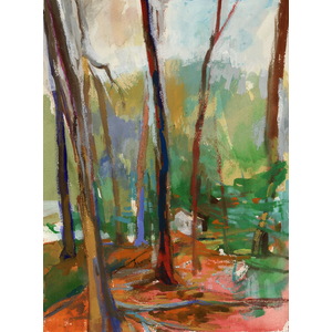 Trees, Davidsonville by Martha Hayden