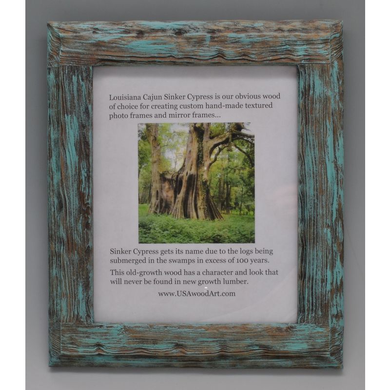 Louisiana Rustic Sinker Cypress 8x10 photo frame by Greg Little