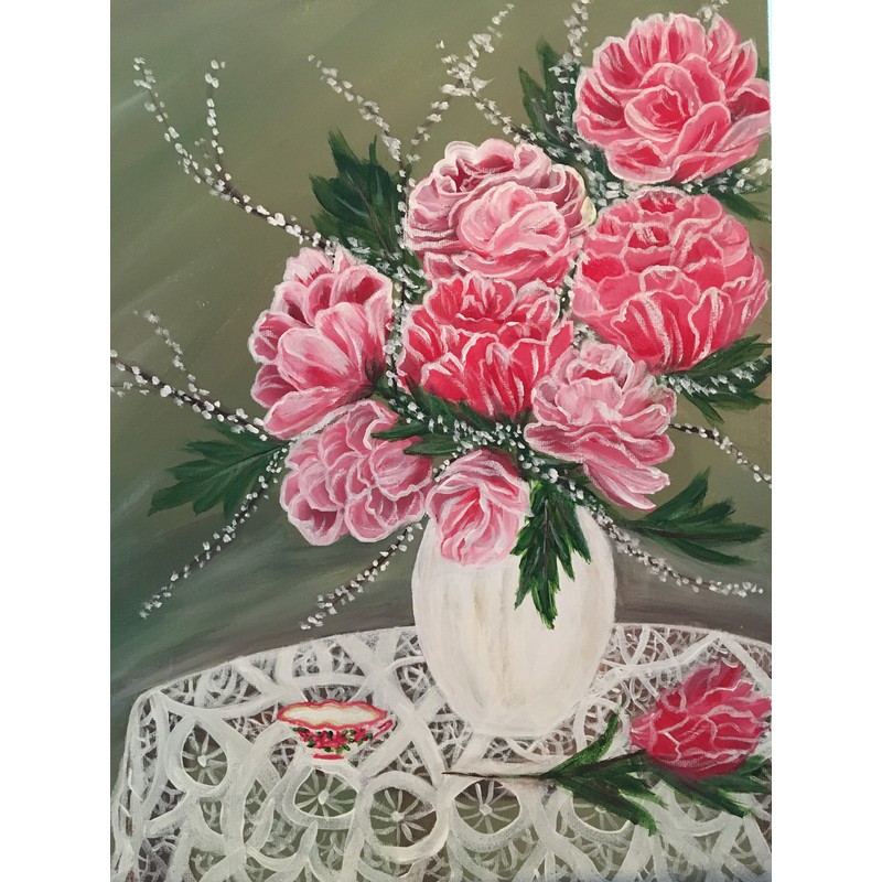 Peony Pink by Sue Alexander